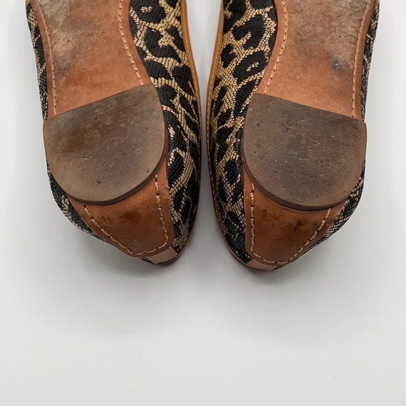 Tory Burch animal print ballerina flats - Picture 5 of 7